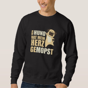Sweatshirt Chien Carlin mignon Dire Carlin Amour Chien Dit