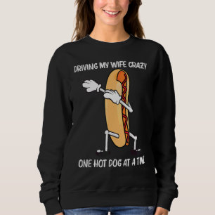 Sweatshirt Chien Chaud Cool Pour Hommes Papa Bun Tranché Plat