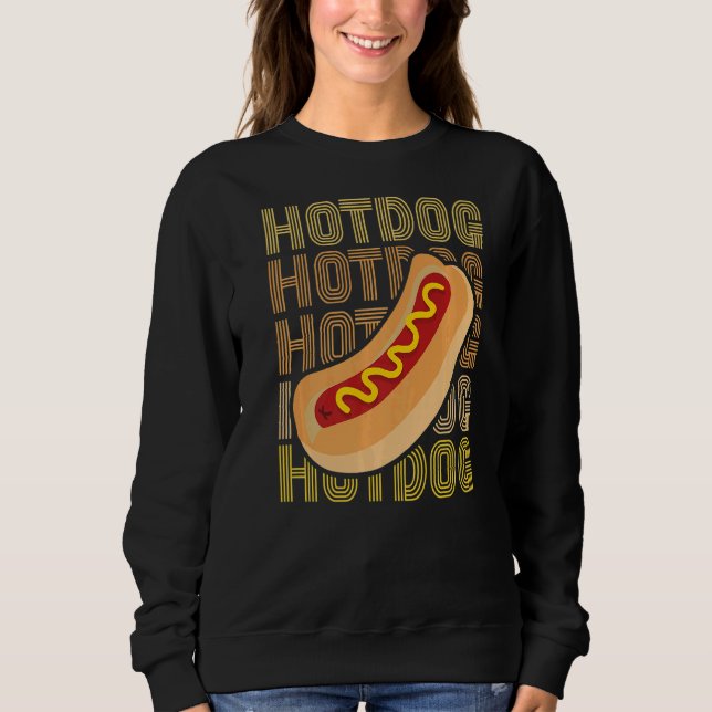 Sweatshirt Chien chaud Wiener Pour Chien Chaud 1 (Devant)