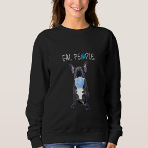 Sweatshirt Chien-Chien À Chien À Chien À Chien Portant Un Vis