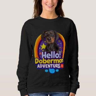 Sweatshirt Chien chiot Doberman