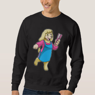 Sweatshirt Chien Coiffeur Clip à cheveux