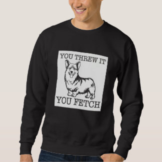 Sweatshirt chien Corgi gallois de Pembroke