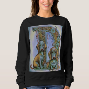 Sweatshirt Chien D, Alfabet