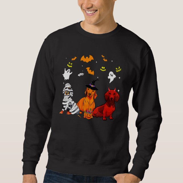 Sweatshirt Chien Dachshund (Devant)