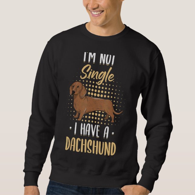 Sweatshirt Chien Dachshund (Devant)