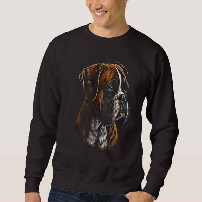 Sweatshirt Chien de boîte 27 (Devant)