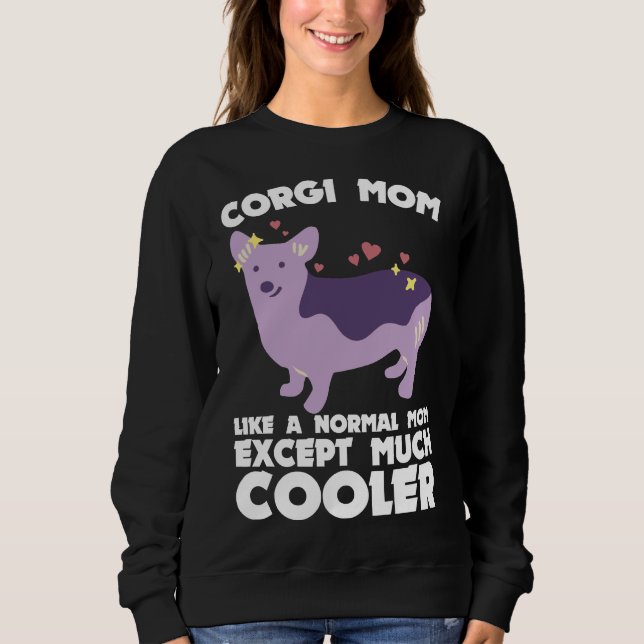 Sweatshirt Chien de Corgi 1047 (Devant)
