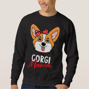Sweatshirt Chien de Corgi Mama