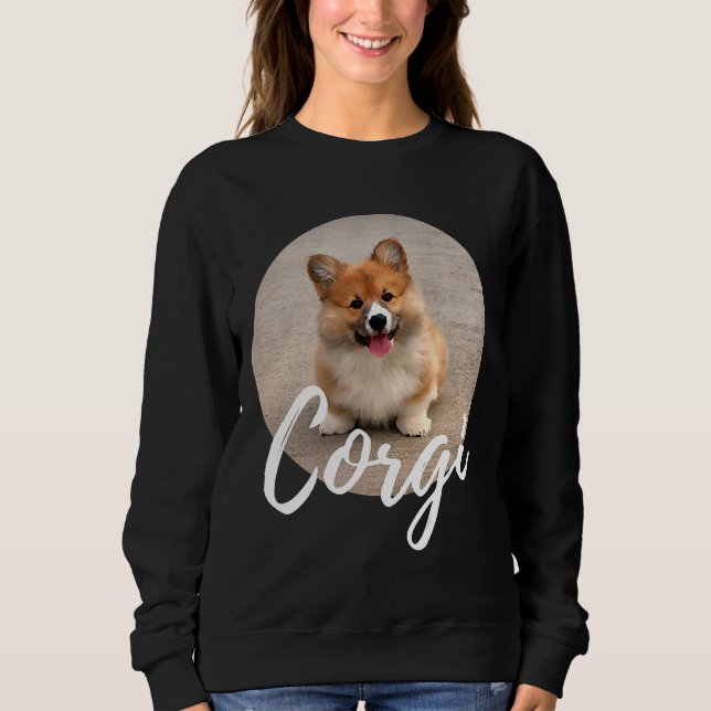 Sweatshirt Chien de Corgi T (Devant)