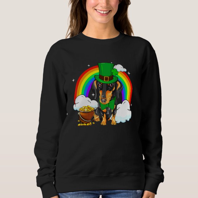 Sweatshirt Chien de Dachshund 1 (Devant)