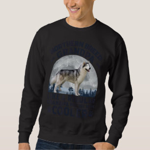 Sweatshirt Chien de Grand Paw Grandpa Chien de Pawpa Chien ré