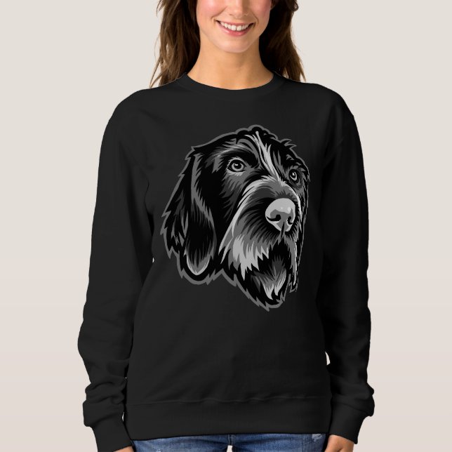 Sweatshirt Chien de Labradoodle (Devant)