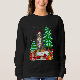 Sweatshirt Chien de montagne bernois portant un arbre de chap