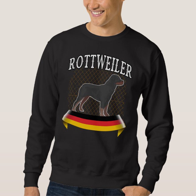 Sweatshirt Chien de race Rottweiler (Devant)
