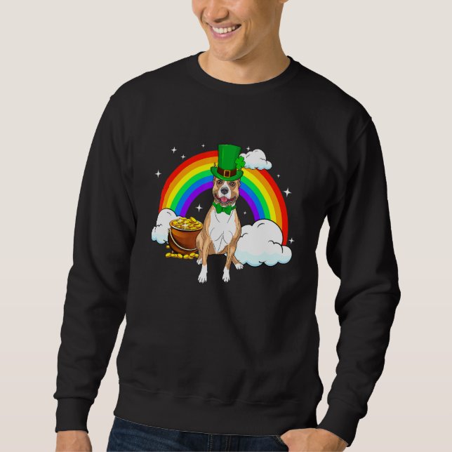 Sweatshirt Chien de Staffordshire Bull Terrier (Devant)