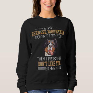 Sweatshirt Chien d'élevage de chiens de montagne bernois