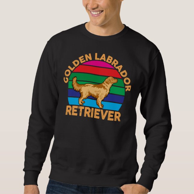 Sweatshirt Chien du Golden Lab (Devant)