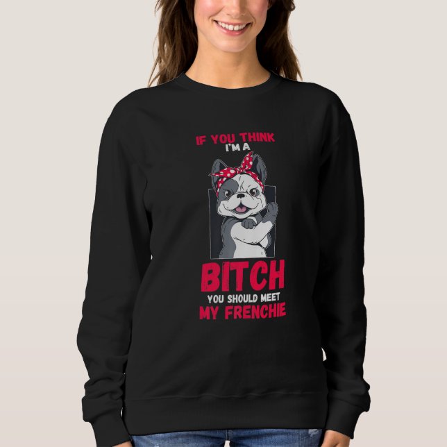 Sweatshirt Chien français (Devant)