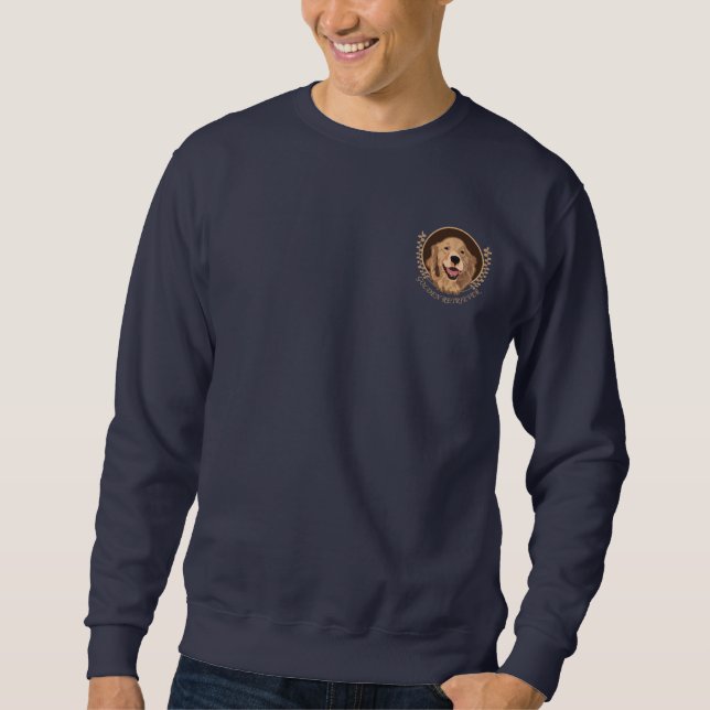 Sweatshirt Chien Golden Retriever (Devant)