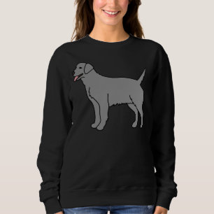 Sweatshirt Chien gris du Labrador