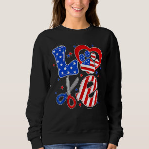 Sweatshirt Chien Groomer Animal de compagnie Grooming Fourrur