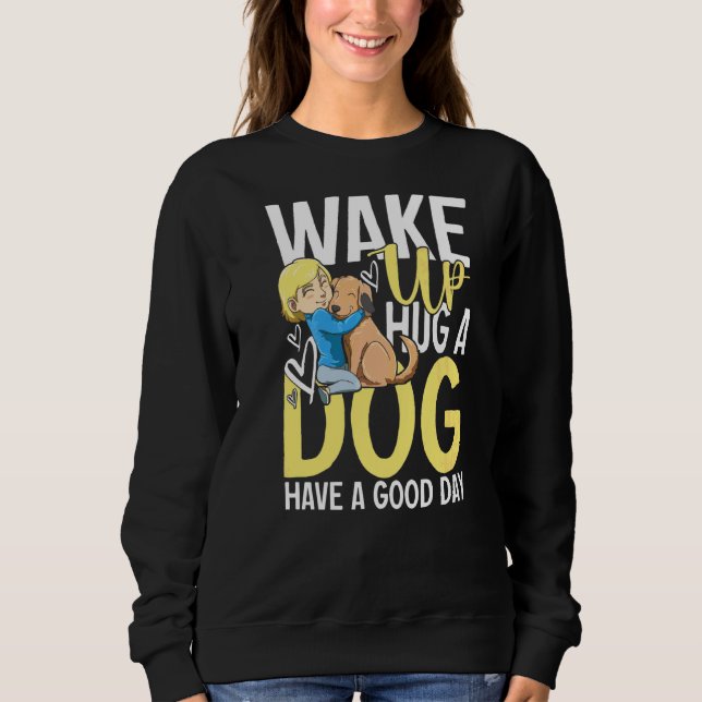Sweatshirt Chien Hug (Devant)