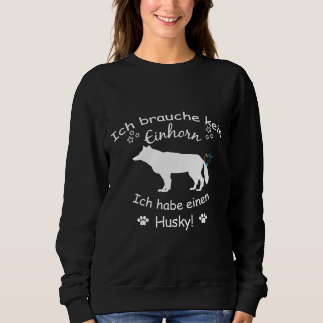 Sweatshirt Chien Husky Sibérien Husky Husky (Devant)