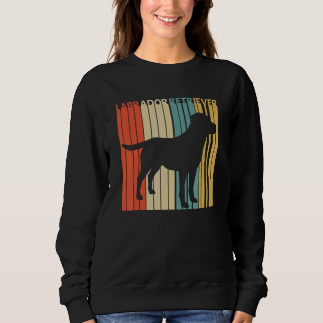 Sweatshirt Chien Labrador Retriever (Devant)