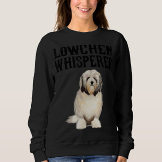 Sweatshirt Chien Lowchen Wisperer