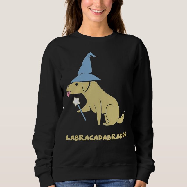 Sweatshirt Chien magique du Labrador (Devant)