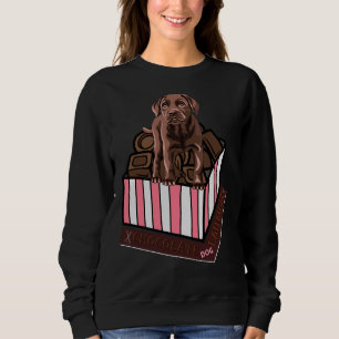 Sweatshirt Chien Maman Lab Équipé Scoop