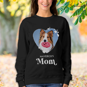 Sweatshirt Chien MOM Personnalisé Animaux de compagnie Photo