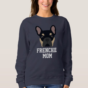 Sweatshirt Chien noir et tan français maman Chien