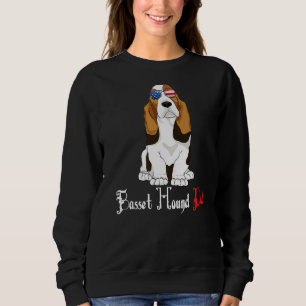 Sweatshirt Chien Papa Chien Papa Puppy Papa Basset Hound