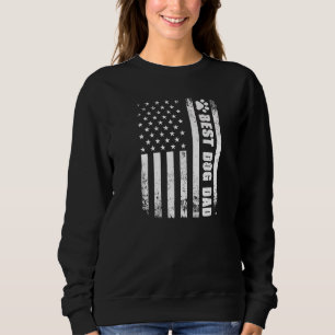 Sweatshirt Chien Papa Chiot Père Cite Fête des pères Dit