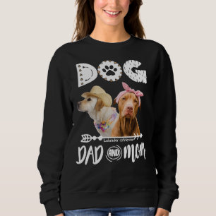 Sweatshirt Chien Papa Et Maman Labrador Retriever