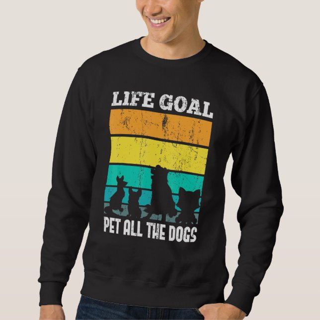 Sweatshirt Chien Parent Propriétaire d'animal mignon Chien an (Devant)