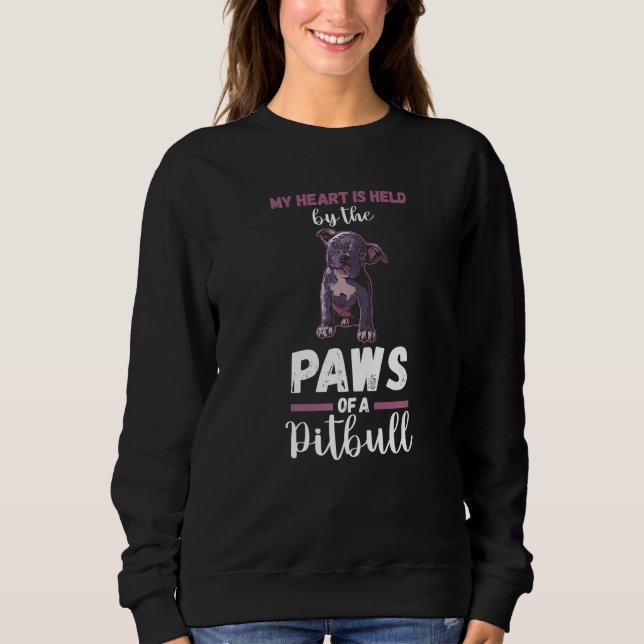 Sweatshirt Chien Pitbull (Devant)