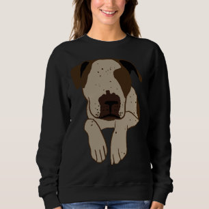 Sweatshirt Chien Pitbull 27