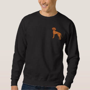 Sweatshirt Chien Pointer Brun Rougeâtre Mignon Vizsla Hongroi