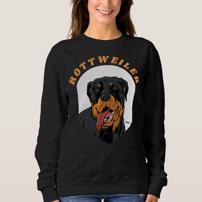 Sweatshirt Chien Rottweiler Rotti (Devant)