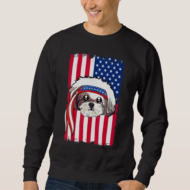 Sweatshirt Chien Shid Tzu (Devant)