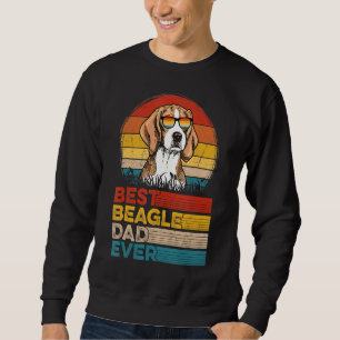 Sweatshirt Chien Vintage meilleur Beagle papa jamais Fête des