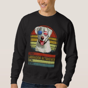 Sweatshirt Chien Vintage meilleur Labrador Retriever Papa Jam