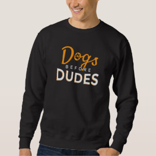 Sweatshirt Chiens avant les mecs