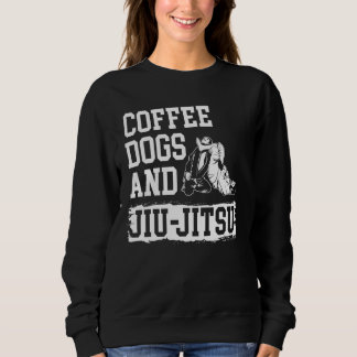 Sweatshirt Chiens de café Jiu Jitsu BJJ Dogs