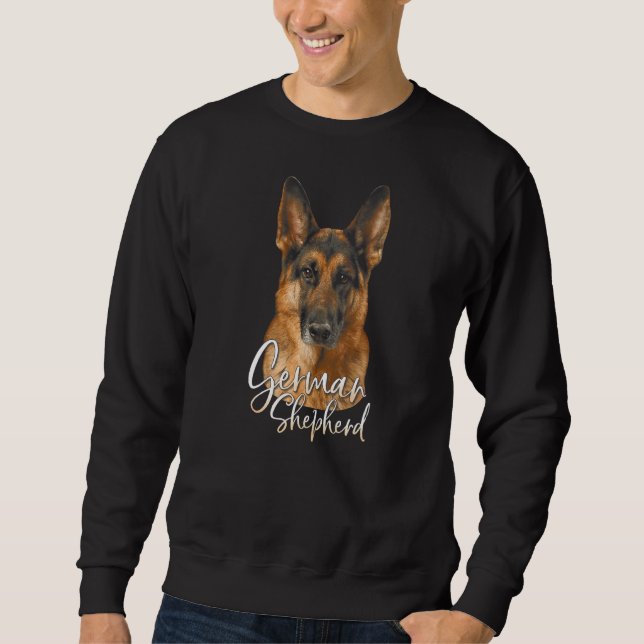 Sweatshirt Chiens de chien chiches bergers allemands (Devant)