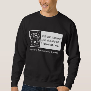 Sweatshirt Chiens de sans-abri d'aide
