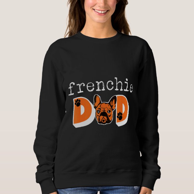 Sweatshirt Chiens de taureau français (Devant)